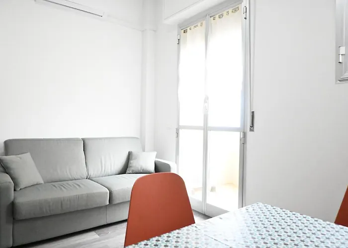 Appartamento F007 - Fano, Monolocale Fronte Mare In Con Piscina